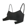 thumbnail image 3 of (2-Pack) Rinsvye Women Strapless Front Backless Strapless Bra Push Up Buckle Lift Bra Wire Bras for Women Strapless Slip Push Up Bandeau Push Up Bra Package Bra, 3 of 6