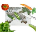 thumbnail image 2 of Caroline's Treasures Grey Squirrel Glass Cutting Board Large, 2 of 2