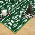 thumbnail image 3 of Christmas Runner Rug for Hallway, Yamaziot 2'x8' Washable Rug for Floor with Rubber Backing, Non Skid Carpet, Laundry Room Rug Mat, 3 of 5