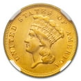 thumbnail image 2 of 1878 $3 Gold Princess AU-55 NGC, 2 of 3