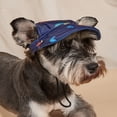 thumbnail image 3 of Adjustable Dog Peaked Hat - Buckle Closure - Breathable Printing - Soft Comfortable - Animal Park Dogs Hat, 3 of 8