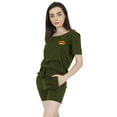 thumbnail image 4 of Inkmeso Nightwear Set for Women Short Sleeve Sleepwear 2 Piece Shorts & Top Set Soft Loungewear, 4 of 7