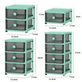 thumbnail image 6 of Storage Box Large Capacity Reusable Plastic Multi-layer Pen Stationery Cosmetic Organizer Household Supplies, 6 of 8