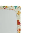 thumbnail image 2 of Ambesonne Cartoon Fitted Sheet, Owl Fox Squirrel Birds, Twin XL Size, Multicolor, 2 of 2