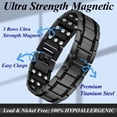 thumbnail image 3 of Pulseras magnéticas Cigmag 3X Ultra Strength Titanium Steel, 3 of 9
