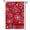 Red, variant on Sm:)e Fireworks Let Freedom Ring Fourth of July Garden Flag 12x18 Inch, Double Sided, Red