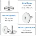 thumbnail image 3 of 30 piezas Pie de gato ajustable blanco Pie nivelador de plástico y metal con tuerca Pies ajustables M6 * 15 * 30 mm Tornillos de ajuste de muebles para mesa de muebles Rojo Verde Cocina, Decoración y Otros, 3 of 5