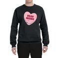thumbnail image 2 of Wild Bobby Inside Pink Candy Heart Cute Funny Meme Valentine's Day Unisex Crewneck Sweatshirt, 2 of 6