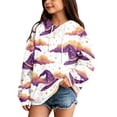 thumbnail image 5 of Grblisyd Halloween Girls Oversized Hoodies Fleece Pullover Sweatshirts Kids Fashion Casual Outfits Fall Winter Clothes, 5 of 5