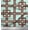 Pastel Mint, variant on Soimoi Blue Cotton Duck Fabric Square Geometric Print Fabric by the Yard 42 Inch Wide