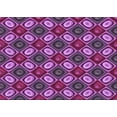thumbnail image 1 of Ahgly Company Indoor Rectangle Patterned Dark Magenta Purple Area Rugs, 2' x 5', 1 of 6