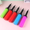 thumbnail image 2 of 5pcs Balloon Pump Plastic Hand Held Balloon Inflator Portable Balloon Inflator Pump (Random Color), 2 of 6