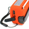 thumbnail image 2 of Mano portátil FM AM WB NOAA Radio Manivela Solar 2000mAh Radio LED Linternas, 2 of 9