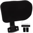 thumbnail image 4 of SHISUYAN 1 Set Black Oval Computer Chair Head Pillow with Clip Inner Diameter 0.9in 10.6x6.3in, 4 of 9