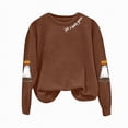 thumbnail image 5 of Towmus Pumpkin-Sweatshirt Halloween Crewneck Shirt Cute Ghost Graphic Printed Long Sleeve Loose Pullover Tops, 5 of 5