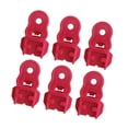 thumbnail image 4 of 6 piezas de abrelatas fácil, funda completa, abrelatas fácil, protector de latas de bebidas reutilizable Rojo, 4 of 9