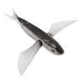 thumbnail image 4 of Señuelo De Pez Volador, Cebo De Pesca Atractivo Compacto De Silicona Para Agua De Mar ANGGREK Negro, 4 of 8