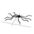 thumbnail image 6 of Spaco 3.25 inch Halloween Decoration, Light-up Oversized Spider Halloween Prop with Light Up Bendable Legs, Spider Decoration for Halloween Decor, Black, 6 of 7