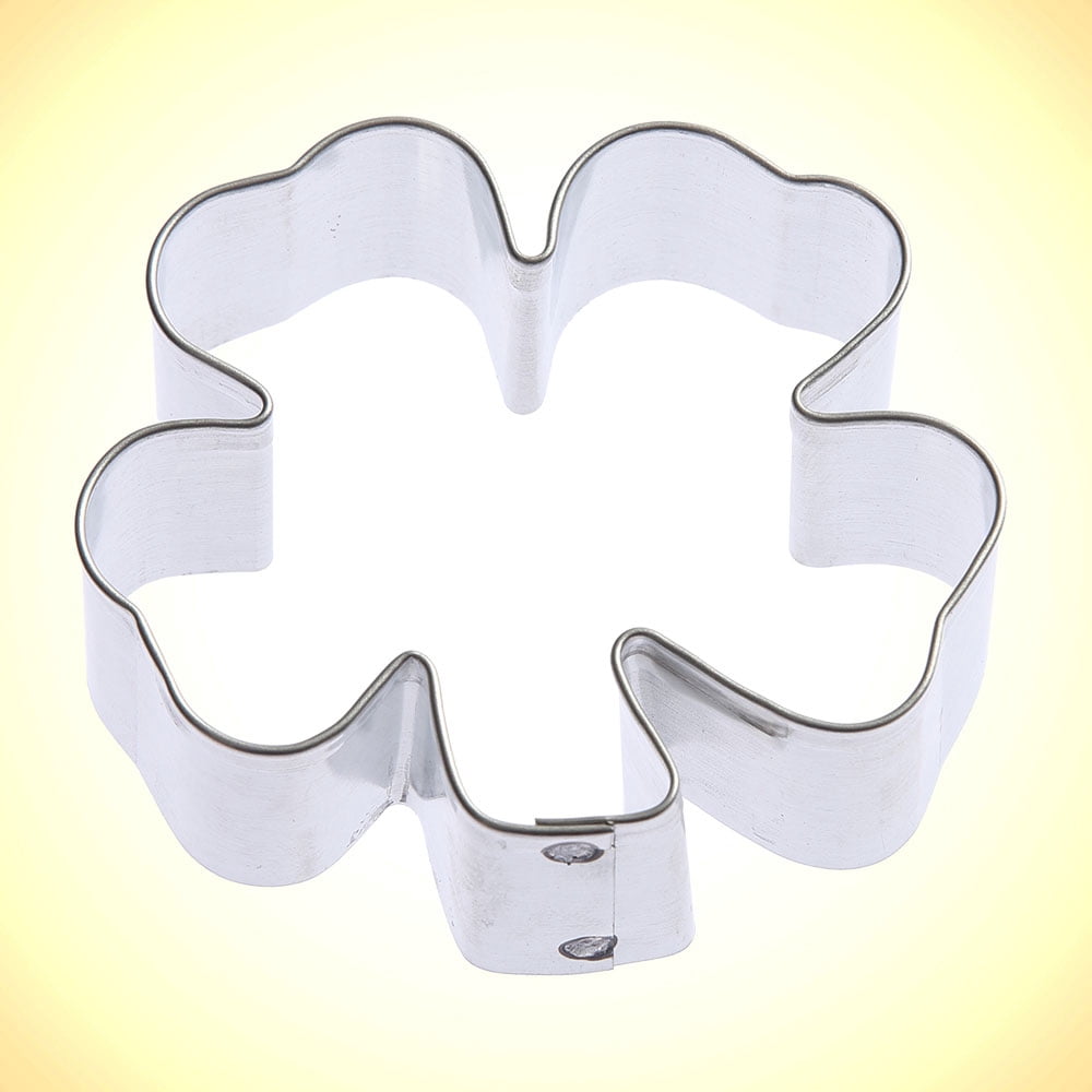 Clover Cookie Cutter 2.75 in Foose Cookie Cutters US Tin Plate