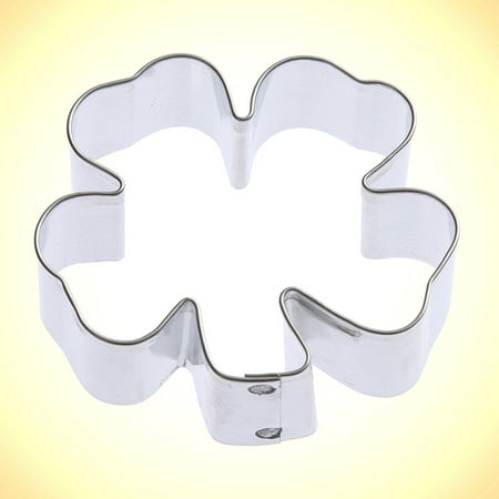 - Clover Cookie Cutter 2.75 in - Foose Cookie Cutters - US Tin Plate Steel