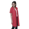 thumbnail image 3 of Moomaya Womens Half Sleeve Shrug Open Front Long Cardigan Lightweight Summer Fit, 3 of 7