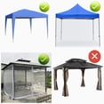 thumbnail image 5 of Malla Mosquitera para Carpa de 3x3 m TONESLY Negra Reemplazo, 5 of 5