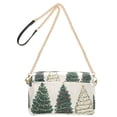 thumbnail image 2 of FORMRS Women Crossbody Purse with Chain Strap Vegan Leather Shoulder Handbag, Hand Drawn Christmas, 2 of 7