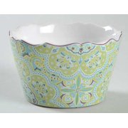 Open Box 222 Fifth Lyria Teal Appetizer Bowl 9055757