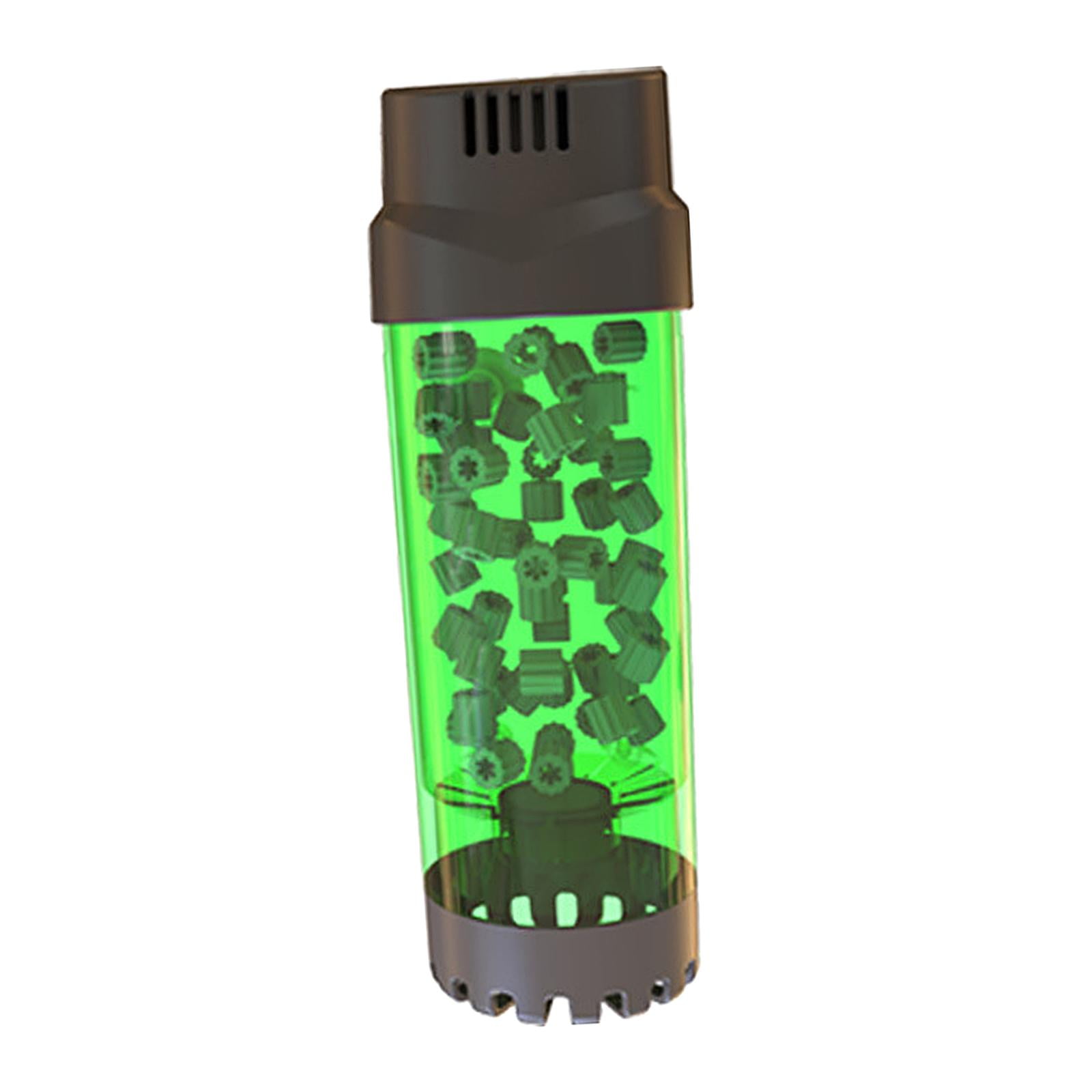 Aquarium Fluidized Moving Bed Filter Bubble Bio Media Filter Fish Tank Sponge Rolling Ball