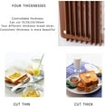 thumbnail image 4 of Bread Slicer, Bread Bake Bread Slicer Cutter, Foldable Bread Slicer Compact Bread Slicing Guide,Kitchen Accessories,Bread Machine Bread Maker for Homemade Bread Bagel Loaf Sandwich, 4 of 5