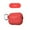 Red, variant on Jiahe Cover for Airpods Pro 2nd Generation Case 2022, Soft PU Lychee Leather Skin Shock-Absorbing Slim Lightweight Protective Case with Keychain Front LED Visible,Red