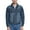 Blue, variant on SSLR Men's Fleece Lined Denim Trucker Jacket Warm Denim Coat