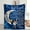 40in*50in, variant on Cozy Flannel Blanket for Best Friend - Warm Soft All-Season Throw with Heart Message & Moon Design for Sofa Bed Office Camping Travel - Perfect Birthday Christmas Gift