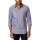 thumbnail image 1 of Camisa abotonada Resistente a la intemperie Weatherproof para hombre azul grande Botones al frente, 1 of 1