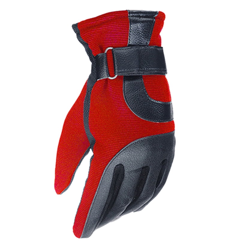 SODIAL Men's Winter Windproof Cycling Ski Snowboard Bike Motorcycle Full Finger Gloves Black by SODIAL