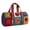 A, variant on HEWANG Hippie Van Quilted Duffel Bag Stylish Basketball Sports Quilted Duffel Bag for Gym & Travel with Graphic Canvas Weekender Duffel Travel Bags (Pattern 1, Medium (16" L x 8" H x 8" W))