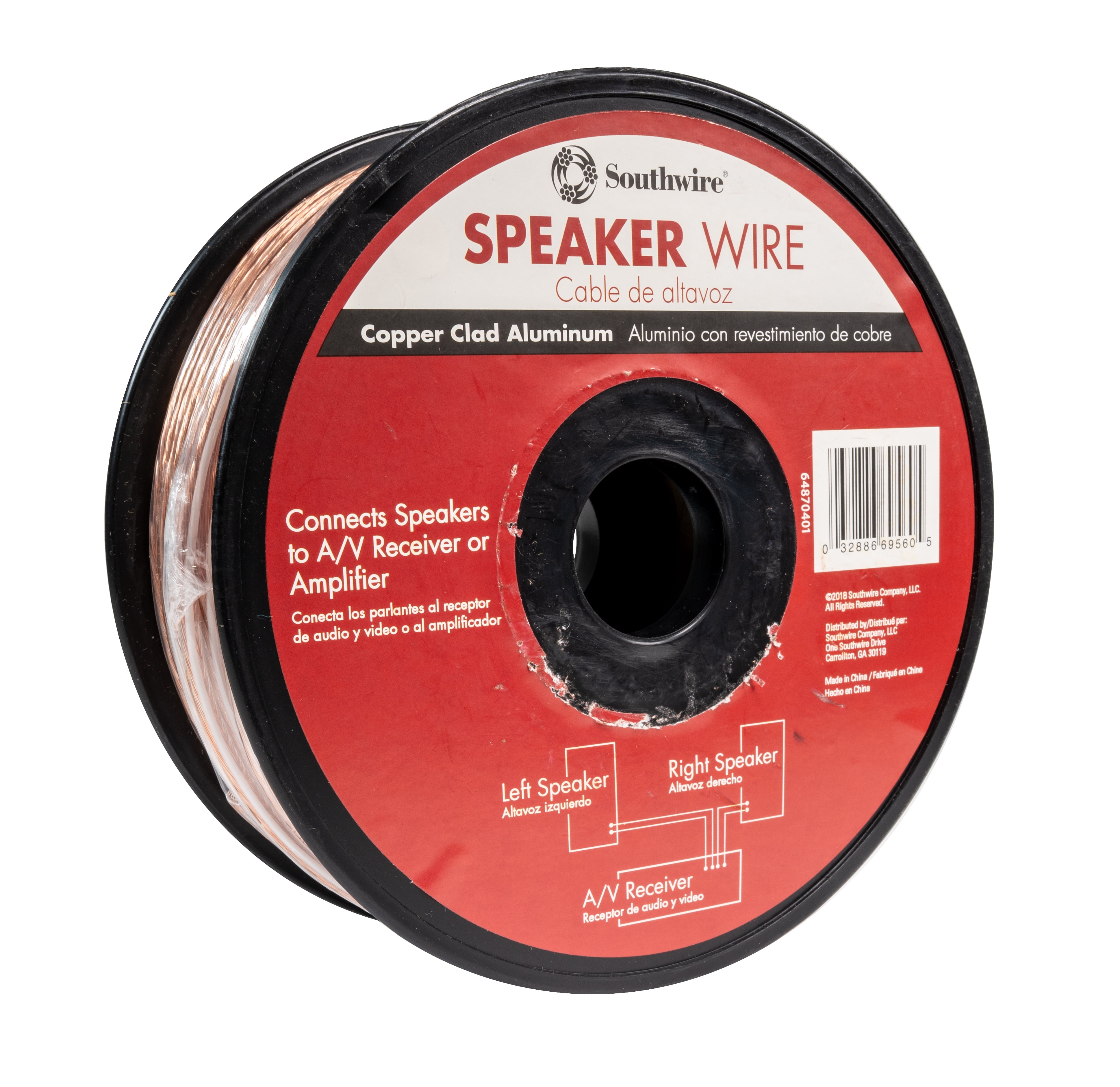 Southwire 14-2 CCA 100ft Speaker Wire