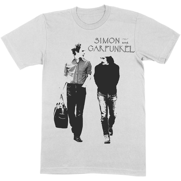 Simon & Garfunkel Unisex T-Shirt Walking (Small)