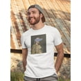 thumbnail image 2 of Masked Franklin T-Shirt Men -Jennifer Goldberger Designs, Male Small, 2 of 4