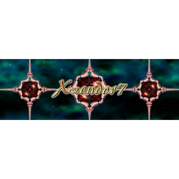 Xzendor7 "Fracture Vortex" Glossy Poster