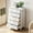 White, variant on Dresser for Bedroom, Tall 5 Drawer Dresser with Deep Drawers & Metal Knobs, Modern Wooden Chests of Drawers for Living Room, Entryway, Hallway