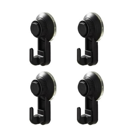 

VKEKIEO Vacuum Cup Hook Hookless Suction Cup Bathroom Kitchen Suction Cup Hook 4PCS