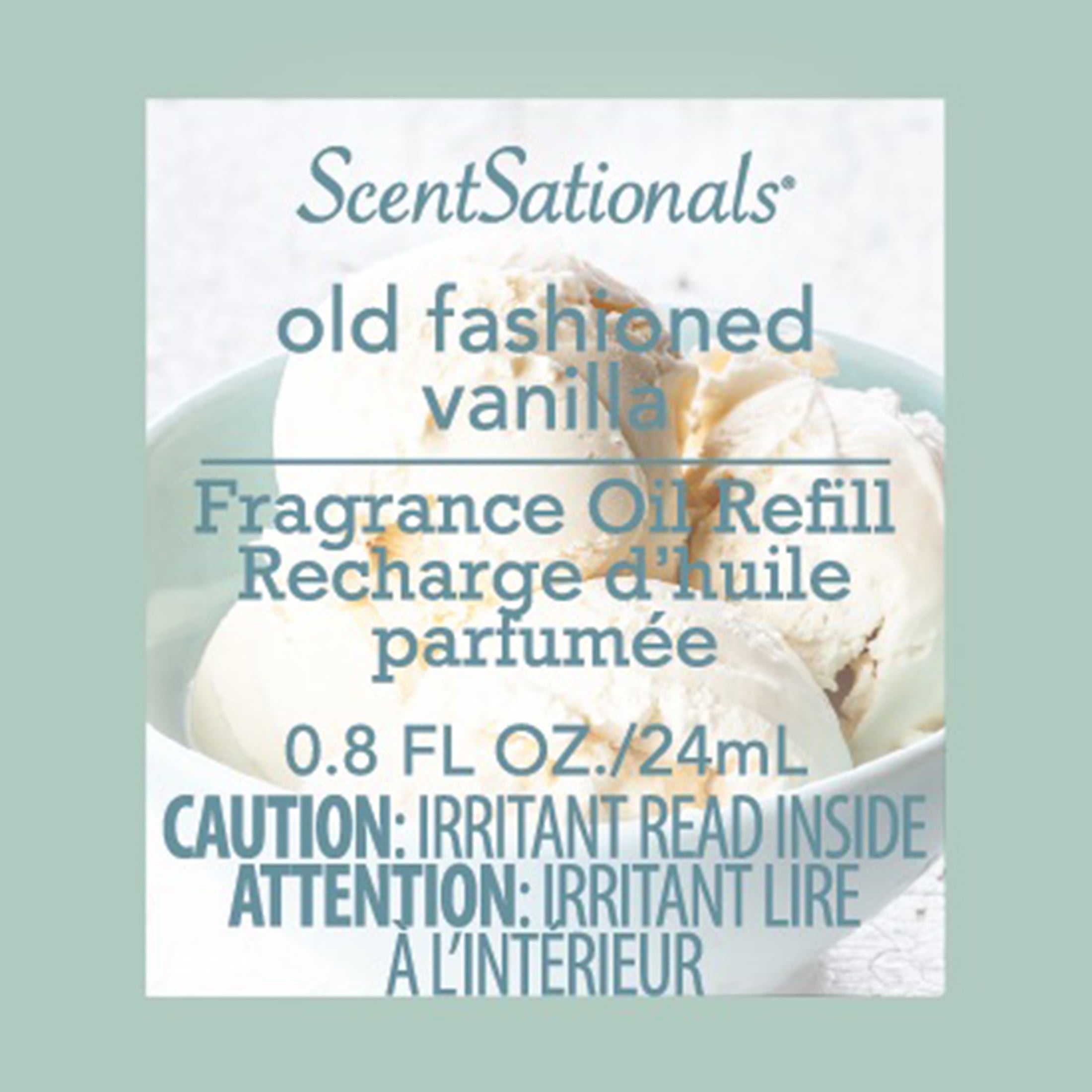 ScentSationals Scent Charm Oil - Old Fashioned Vanilla, 0.8 Fl oz, 24 mL Refill