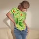thumbnail image 3 of Fotbe Green Avocado Body de Mujer con Cuello Redondo y Mangas Cortas, Sin Mangas Ajustado, Suave, Cómodo y Básico-X-Large, 3 of 7