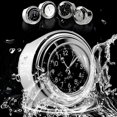 thumbnail image 2 of Universal Motorcycle Clock Dustproof Quartz Clock Waterproof Handlebar Mount Clock Motorcycle Timetable Clock with Wrench W, 2 of 5