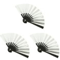 thumbnail image 3 of 3pcs Mini Folding Paper Fan DIY Miniature Handheld Dolls Fan Photography Prop, 3 of 8