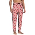 thumbnail image 4 of Kdxio Strawberries Pattern Joggers,Sweatpants for Men with Pockets-Large, 4 of 5