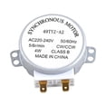 thumbnail image 3 of Motor síncrono para plato giratorio de horno 49tyz-, pieza para hogar, accesorios, conjunto de motor para plato giratorio portátil estable, 3 of 8