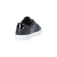 thumbnail image 3 of Women's GUESS Loven Quilted Lace-Up Casual Low Top Sneakers (Black, 8), 3 of 6