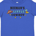 thumbnail image 4 of Inktastic Meemaws Little Cowboy with Cowboy Hat and Boots Boys Toddler T-Shirt, 4 of 5
